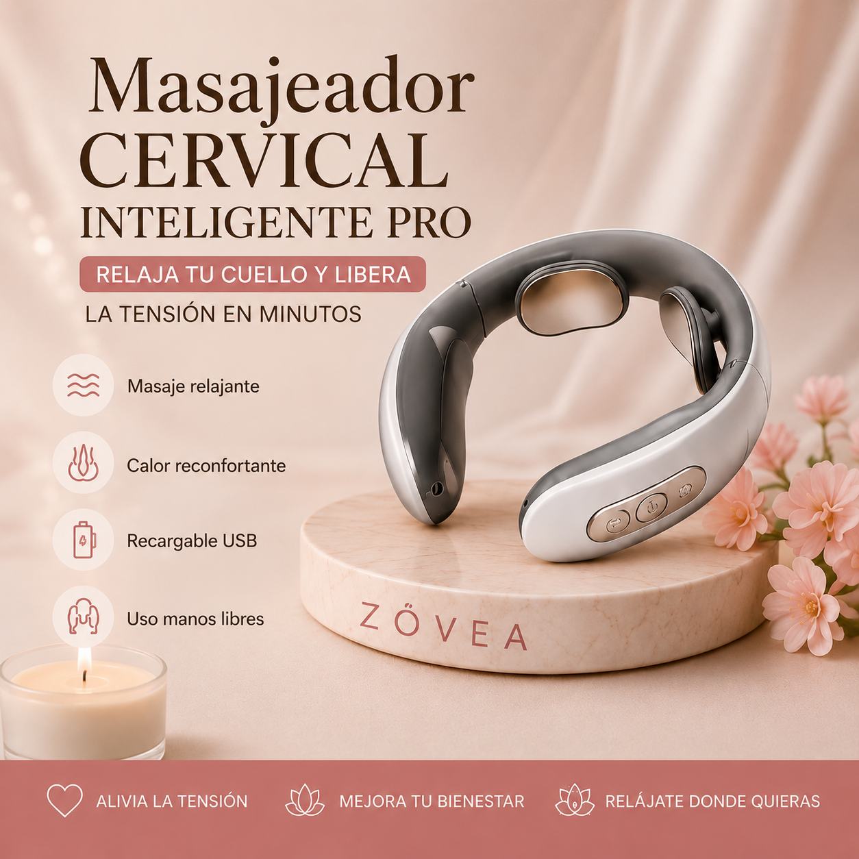 Masajeador de Cuello Electrico