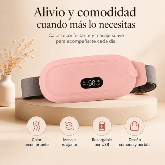 Cinturón Térmico Menstrual Recargable